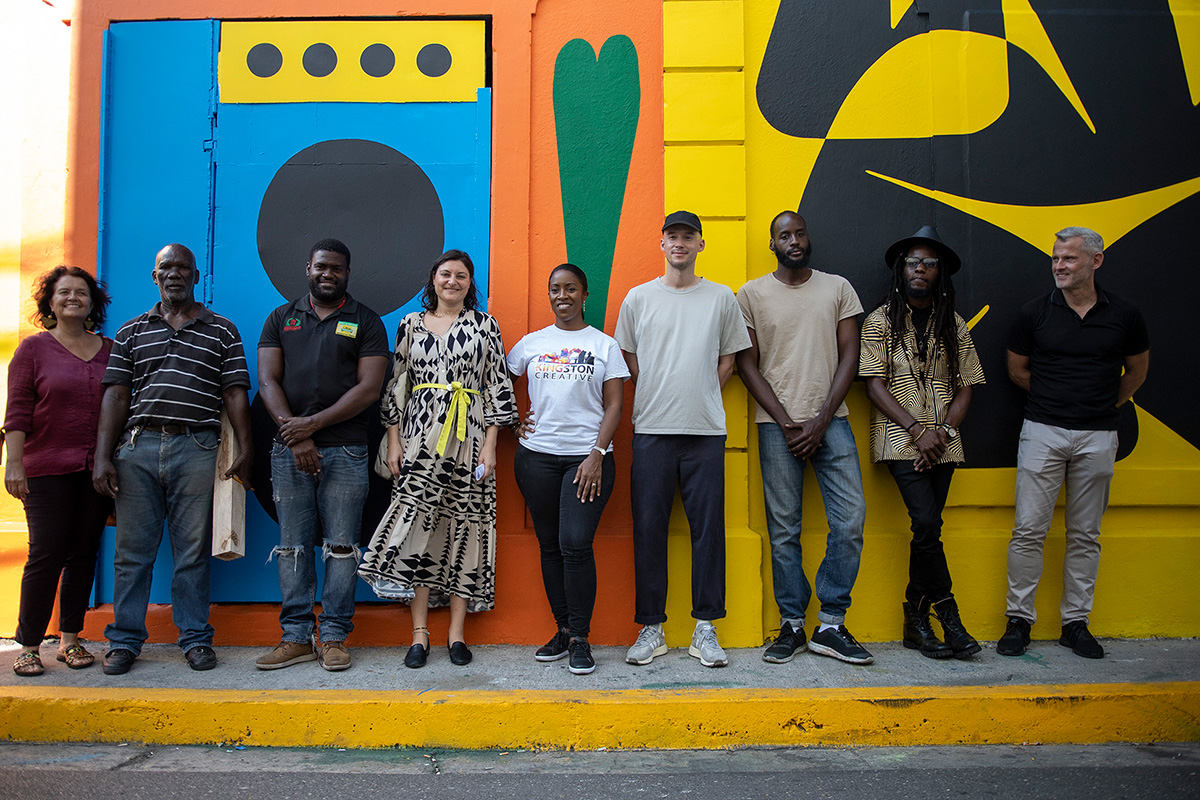 Kingston Creative launches Jamaican-German Mural