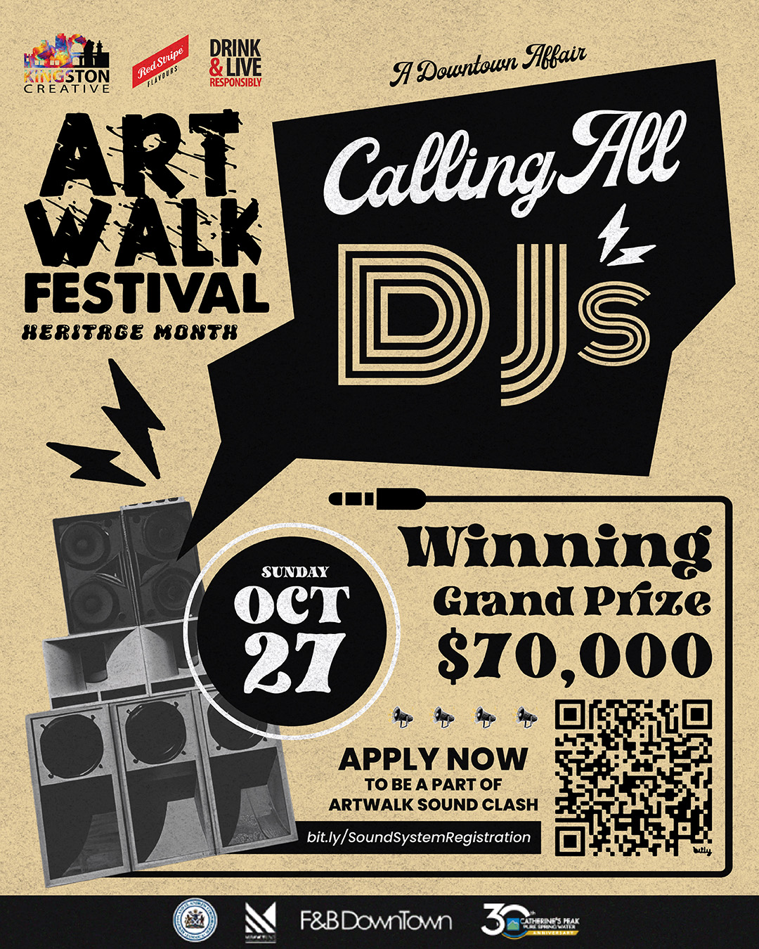 Kingston Creative Artwalk Sound Clash - October 2024