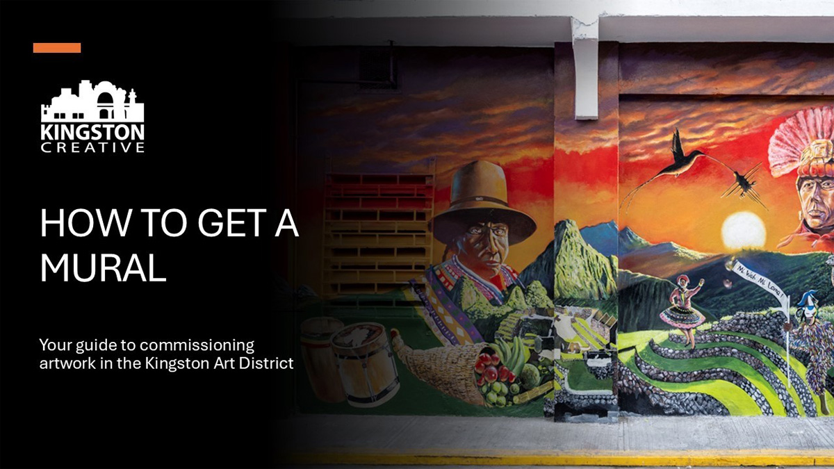 Your Guide to Commissioning a Mural in the Downtown Kingston Art District