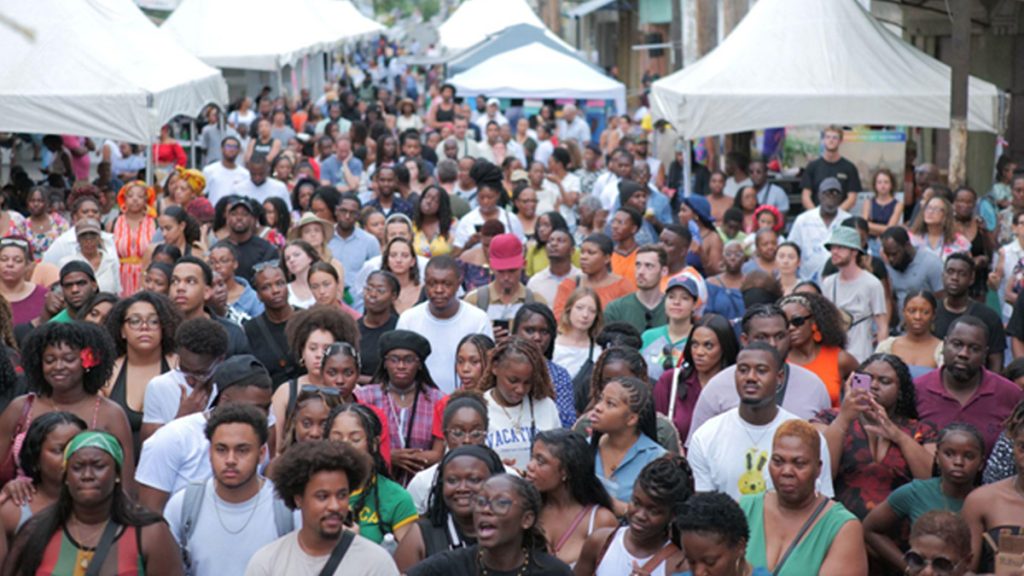 Mortimer and Jonkunnu featured at the ArtWalk Festival