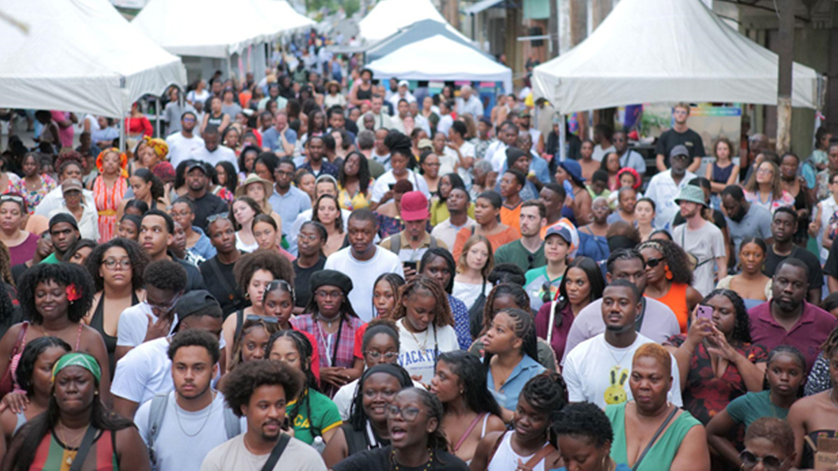 Mortimer and Jonkunnu featured at the ArtWalk Festival